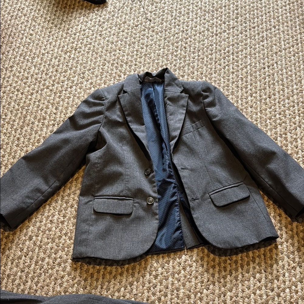 Gray Blazer Jacket